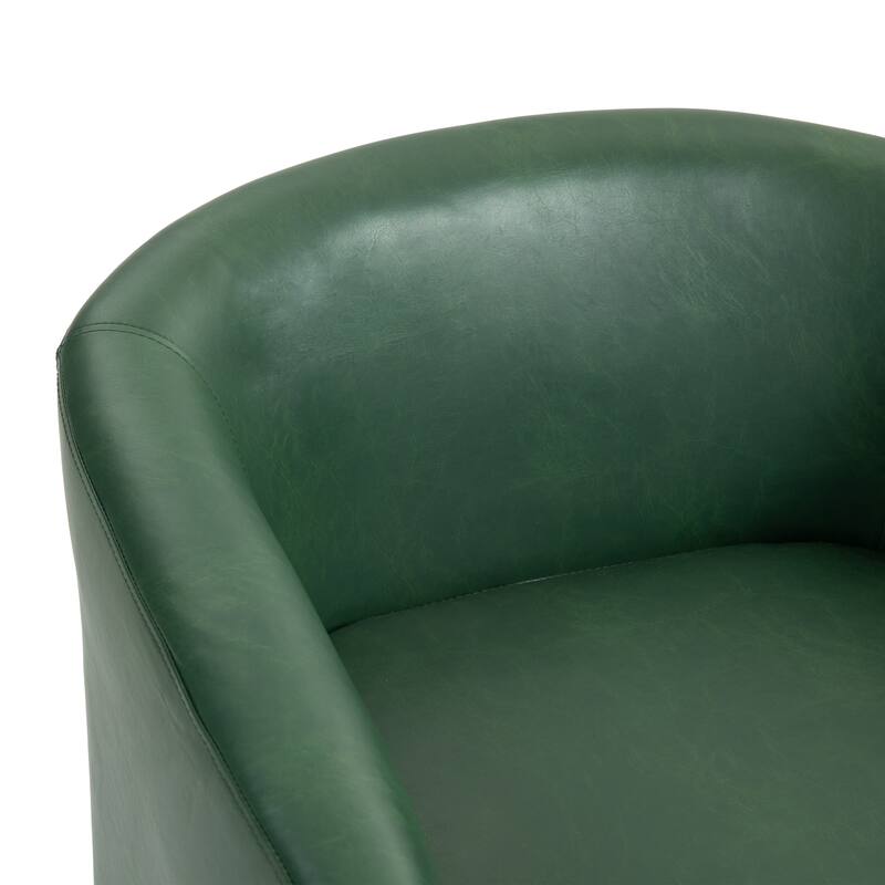 Modern 360°Swivel Accent Chairs Barrel Armchairs