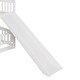 preview thumbnail 14 of 12, Full Over Full Bunk Bed with Slide and Fence, Sturdy Pinewood Frame with Convertible Ladder for Kids and Teens