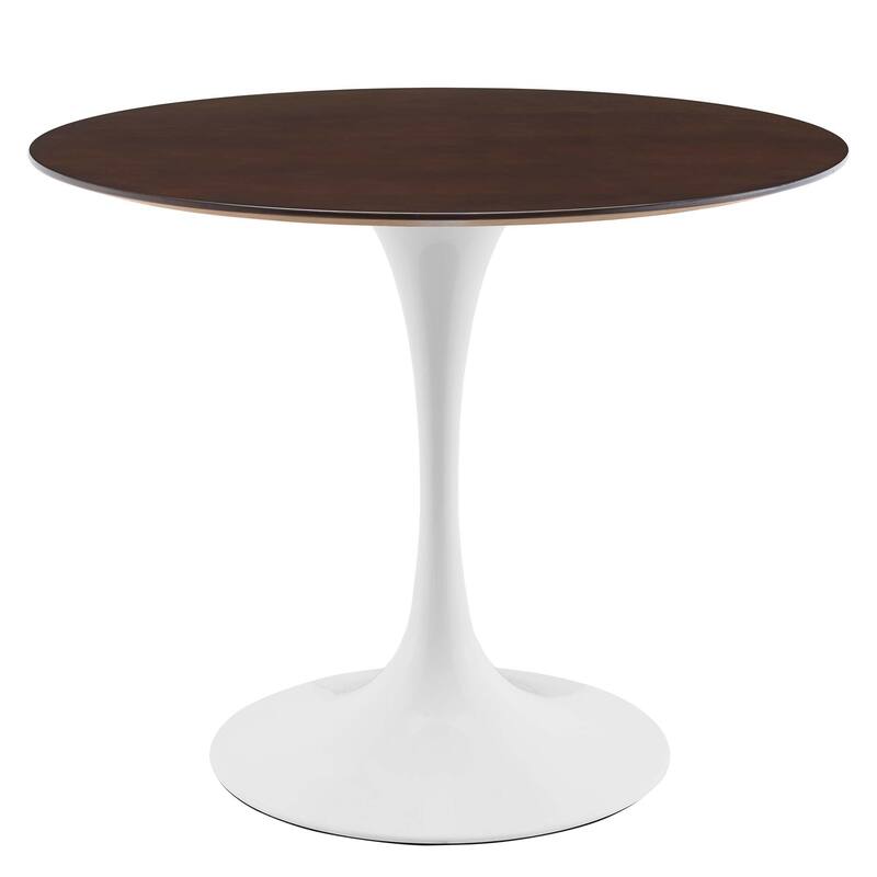 Lippa 36" Round Wood Grain Dining Table - Cherry