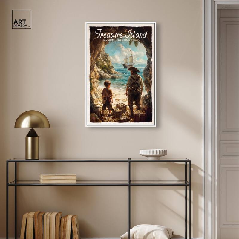 Treasure Island Classic Canvas by Art Remedy