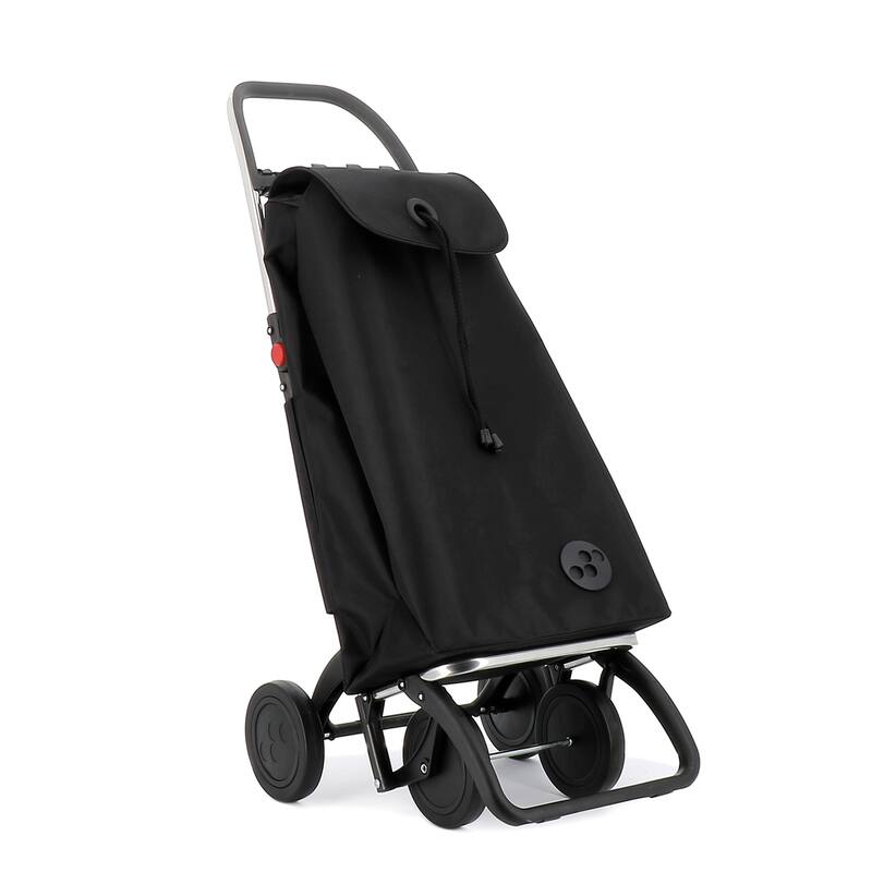 Rolser I-Max MF 4 Wheel Foldable Shopping Trolley - 15.35 in. W x 41.34 in. H x 12.6 in. D