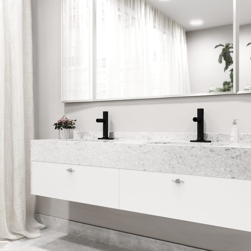 VIGO Ashford 8" H Single Handle Single Hole Bathroom Faucet