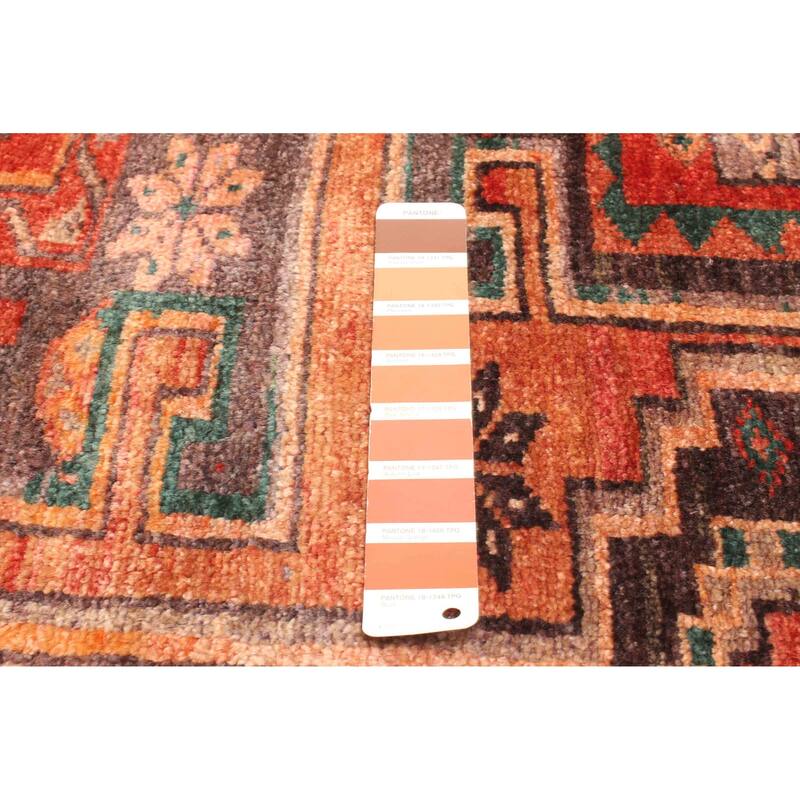 ECARPETGALLERY Hand-knotted Konya Anatolian Copper Wool Rug - 4'1 x 6'3