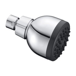 Shower Head 3 Inches, High Pressure Anti-clog Fixed Showerhead, Chrome ...