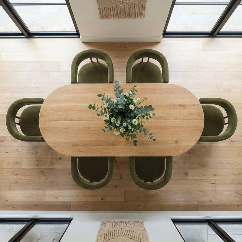 Modern Velvet Upholstered Dining Armchairs with Black Metal Legs (Set of 2/4/6)