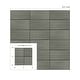 preview thumbnail 22 of 20, Luxe Haven Rib Tile Peel and Stick Wallpaper