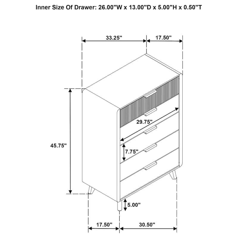 Bennett Bedroom Set Light Oak