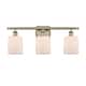 Option Matte White / Antique Brass