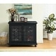 preview thumbnail 22 of 49, Elegant Small Spaces TV Stand by Martin Svensson Home Antique Black