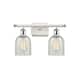 Option White and Polished Chrome / Mouchette