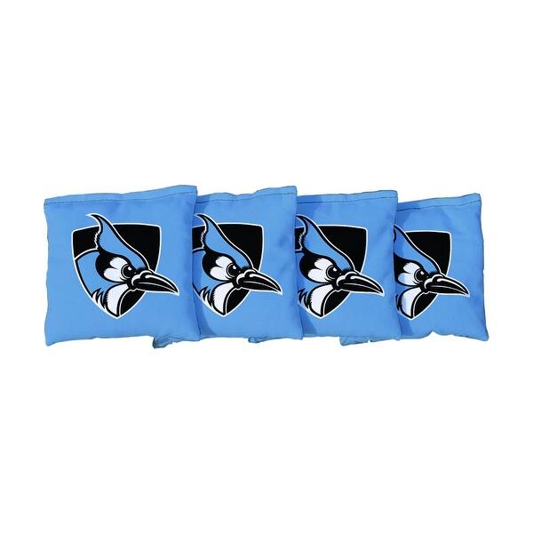 slide 2 of 3, Johns Hopkins Blue Jays Blue Cornhole Bags All-Weather Resin Filled