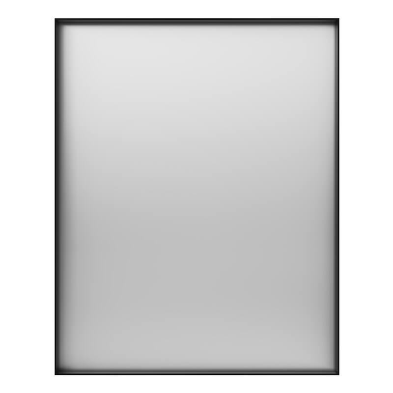 TOOLKISS Aluminum Alloy Round & Right Angle Frame Vanity Mirror