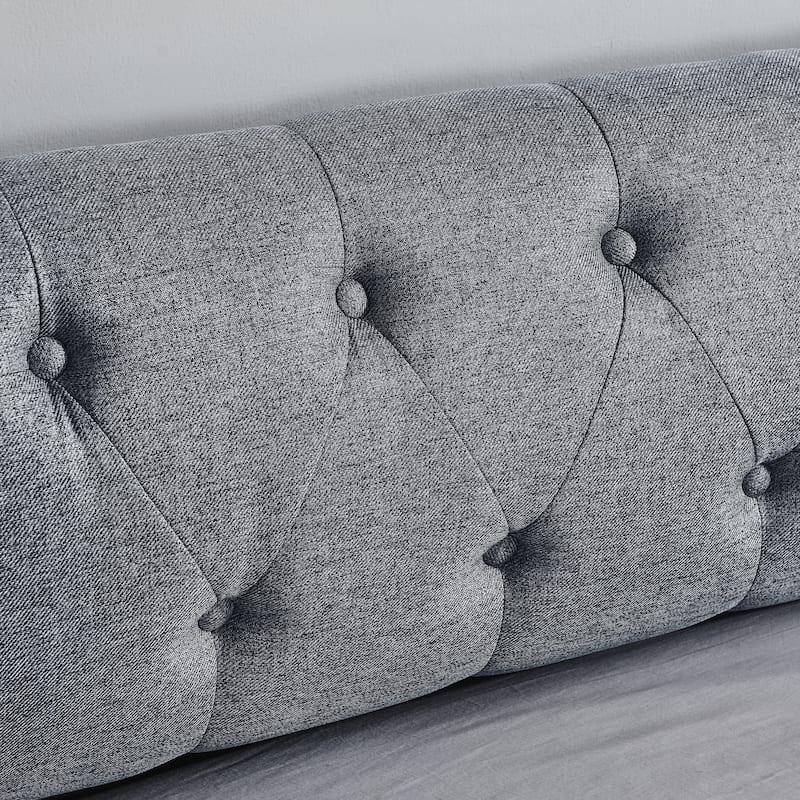 Twin Size Upholstery Daybed with Erectable Trundle & USB Design