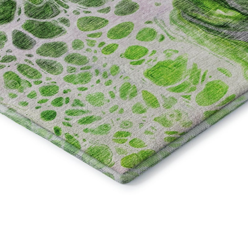 Premium Washable Super Soft Abstract Ink Mayfield Rug