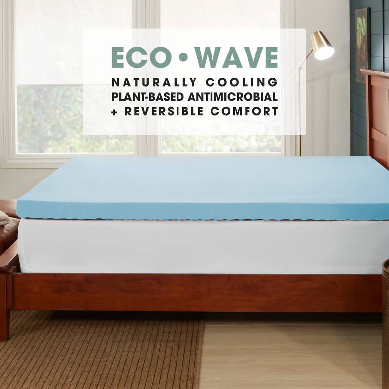 Dream Serenity EcoWave 4" Memory Foam Mattress Topper