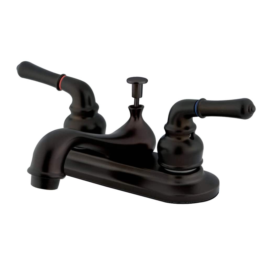 Kingston Brass Restoration 1.2 GPM Centerset Bathroom Faucet with