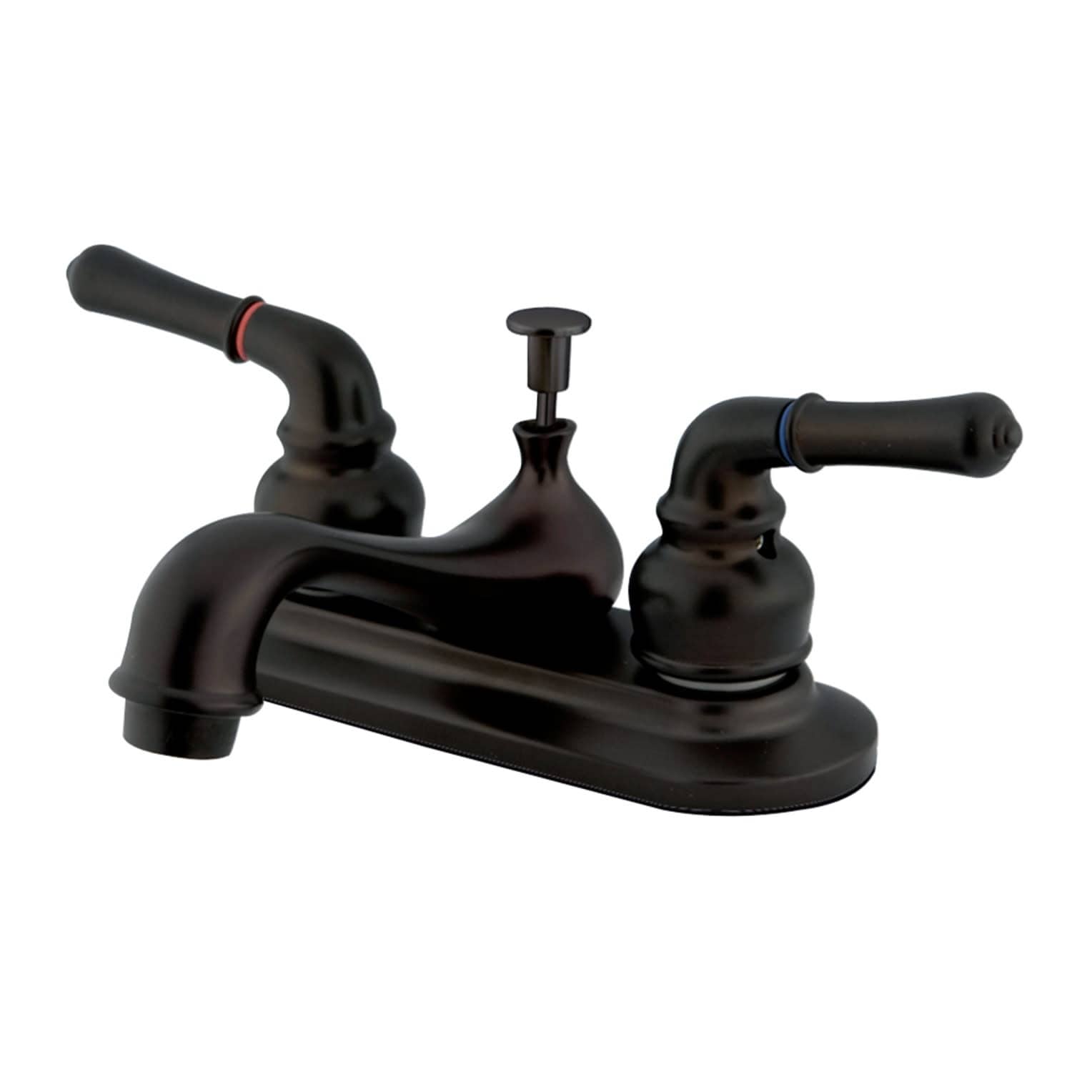 Kingston Brass Restoration 1.2 GPM Centerset Bathroom Faucet with
