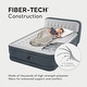 preview thumbnail 4 of 6, Intex Dura-Beam Deluxe Ultra Plush Headboard Queen Mattress with Built-In Pump
