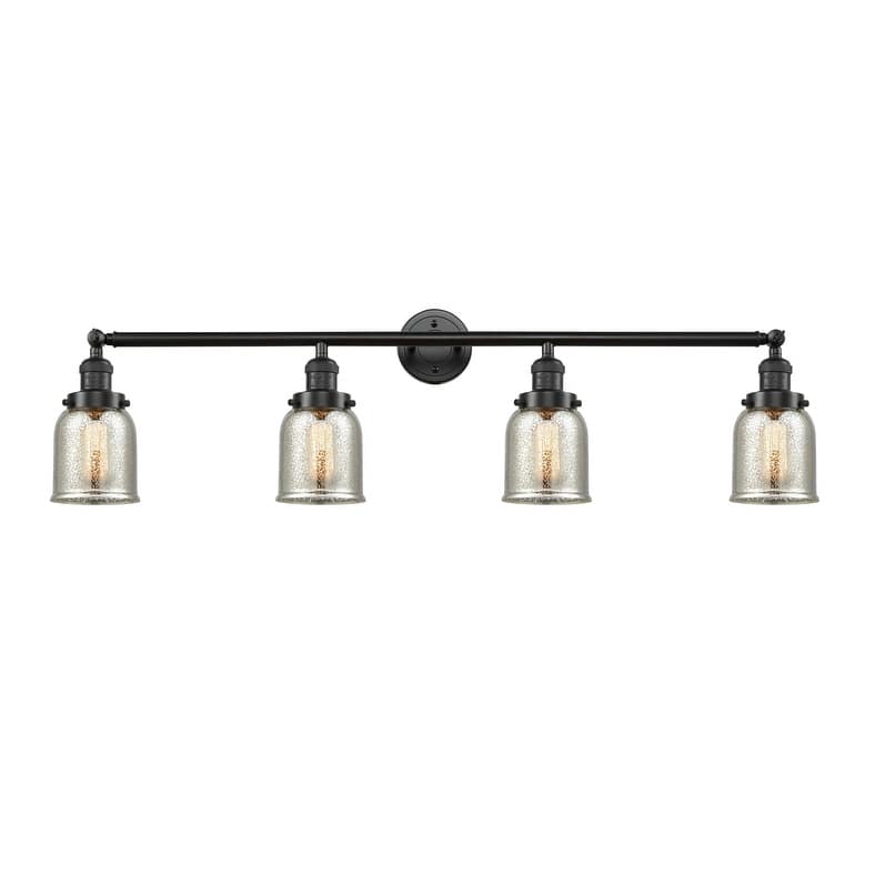 Innovations Lighting Small Bell 4 Light 43" Wide Bathroom Vanity Light