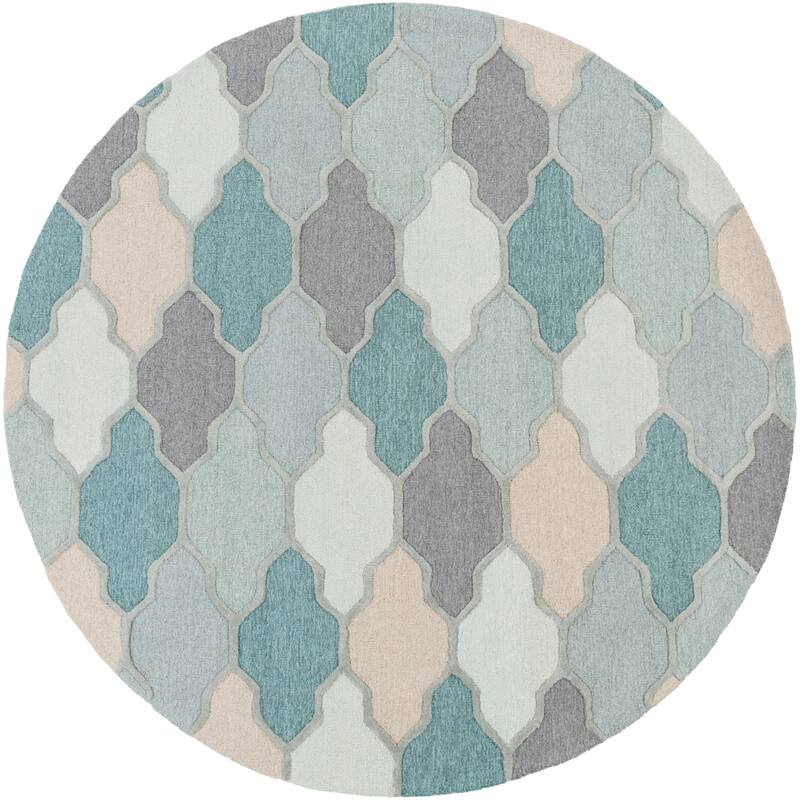 Hand-Tufted Ryde Moroccan Trellis Wool Rug