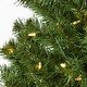 preview thumbnail 10 of 8, 4.5 FT Hinged Christmas Tree with 200 Clear Lights