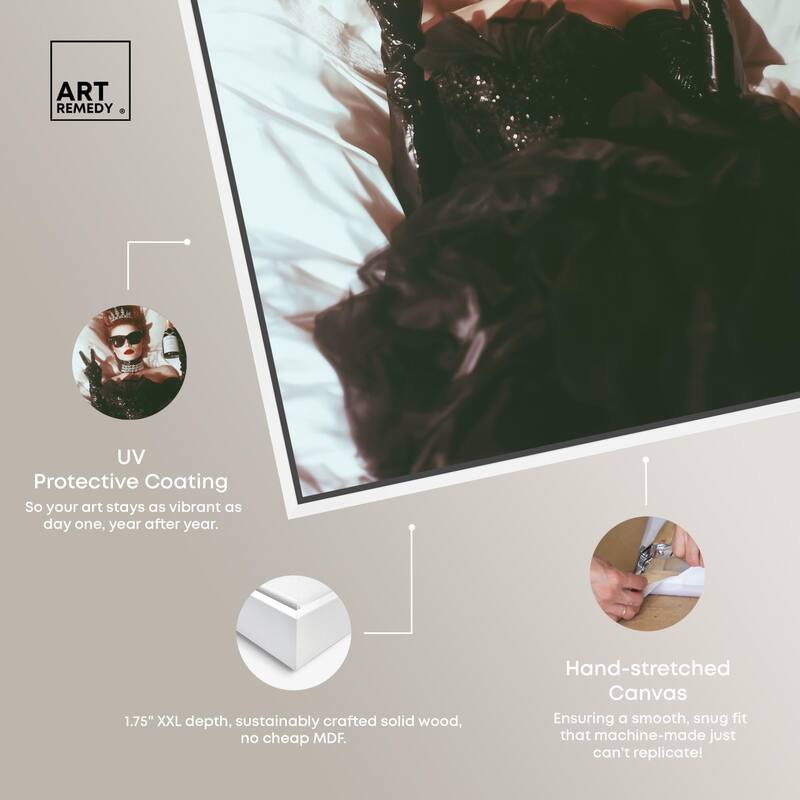 I'm Okay Thanks Canvas by Art Remedy