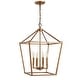 preview thumbnail 54 of 198, Marion Lantern Metal LED Pendant, by JONATHAN Y