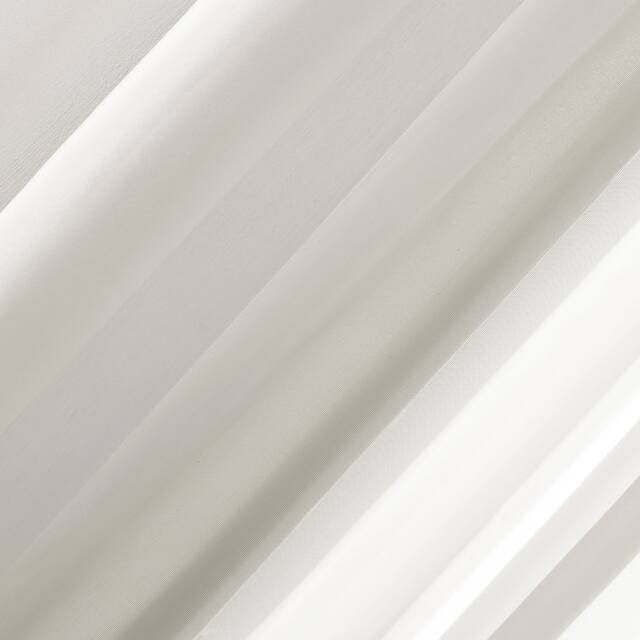 No. 918 Emily Voile Sheer Grommet Curtain Panel- Single Panel