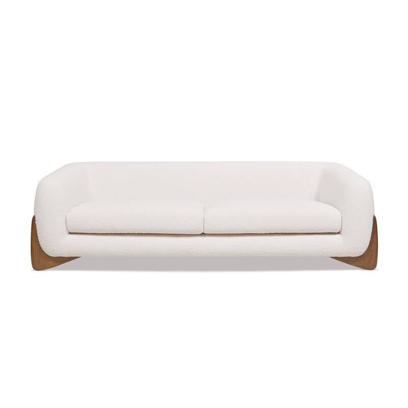 Alpine 90.5" Sherpa Upholstered Sofa