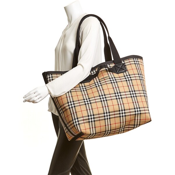 burberry vintage check tote