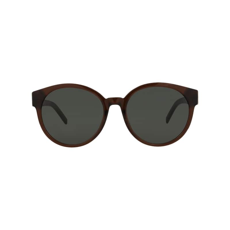Saint Laurent Round-Frame Acetate Sunglasses