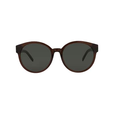 Saint Laurent Round-Frame Acetate Sunglasses