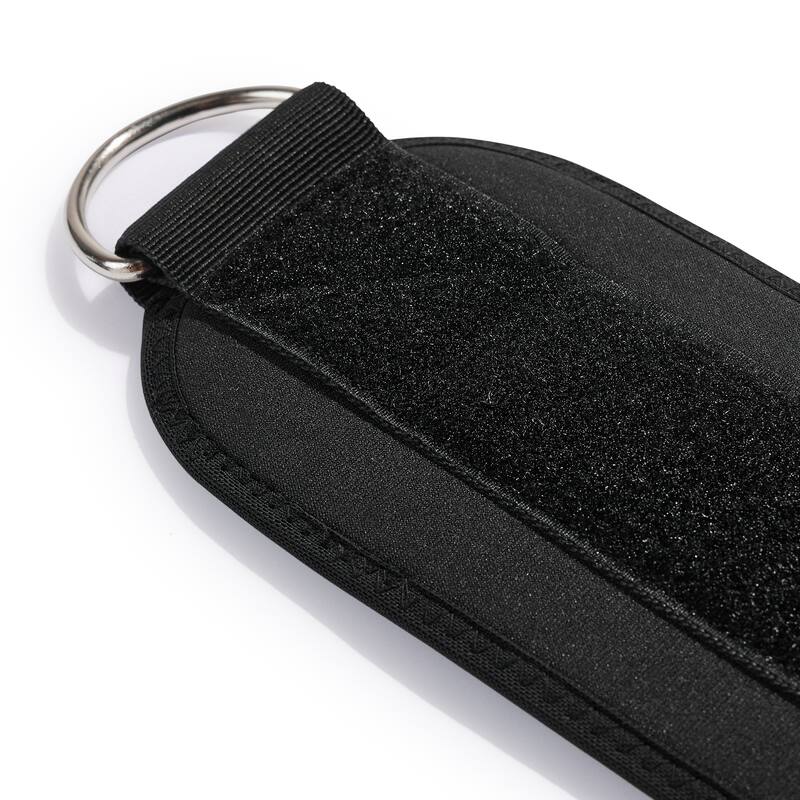 Sunny Health & Fitness Multi-Function Workout Ankle Straps - NO. 091 - Black - 20.7L x 4W x 0.35H