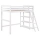 preview thumbnail 2 of 8, Anica Transitional 3-shelf Wood Twin Loft Bed