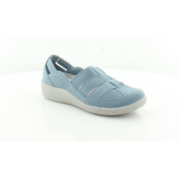 clarks sillian stork blue grey