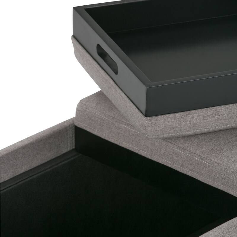 Modern Storage Ottoman for Living Room