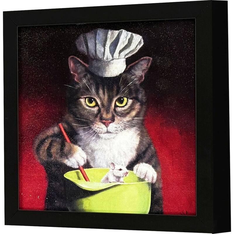 Paragon Guest for Dinner Non-Glass Framed Art