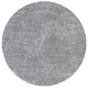 preview thumbnail 50 of 89, SAFAVIEH Evolution Shag Gwenaele Solid 1.8-inch Thick Rug 6'7" Round - Grey - Round