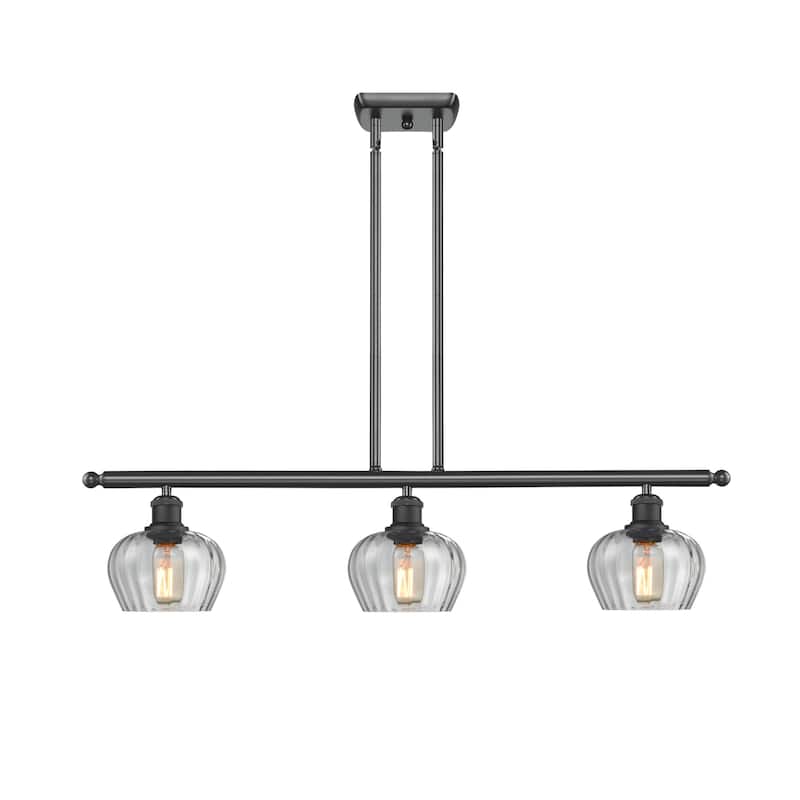 Innovations Lighting Fenton 3 Light 36" Wide Linear Chandelier