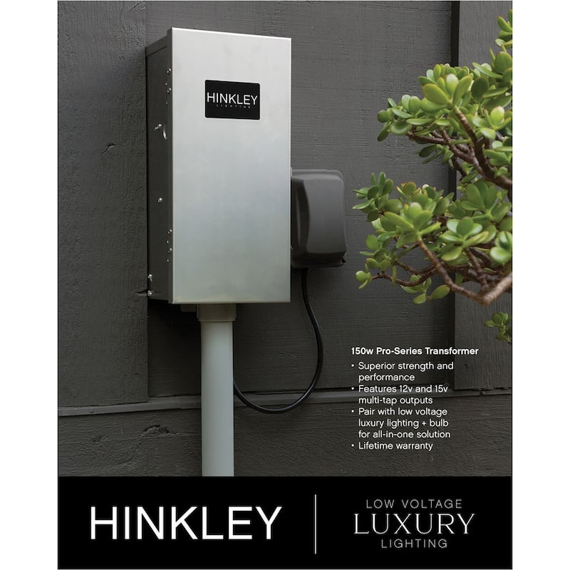 Hinkley Lighting Rhodes 12v 14w 4 Light 18" Wide Open Air LED Outdoor
