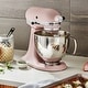 preview thumbnail 3 of 6, KitchenAid Artisan Series 5 Quart Tilt-Back Head Stand Mixer in Feather Pink