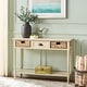 preview thumbnail 2 of 63, SAFAVIEH Christa Console Storage Table - 42"W x 14"D x 32"H Sand