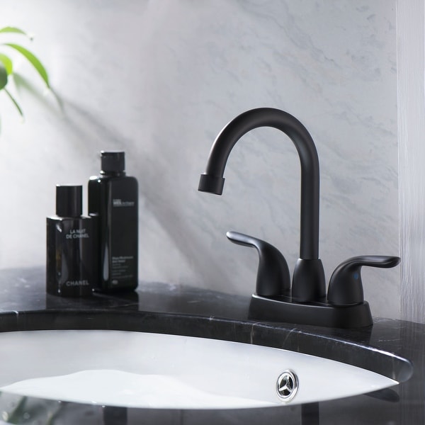 Black Waterfall Single Handle Bathroom Vessel Sink Faucet - Overstock ...
