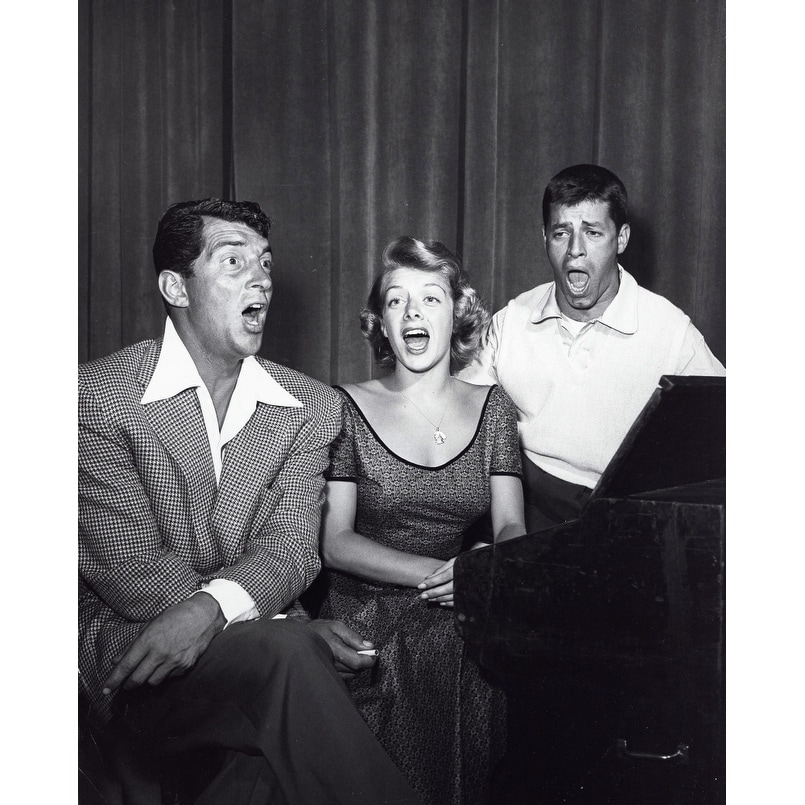 princess polly baby blue dress Martin and Lewis singing with Rosemary Clooney Photo Print - Bed Bath &  Beyond