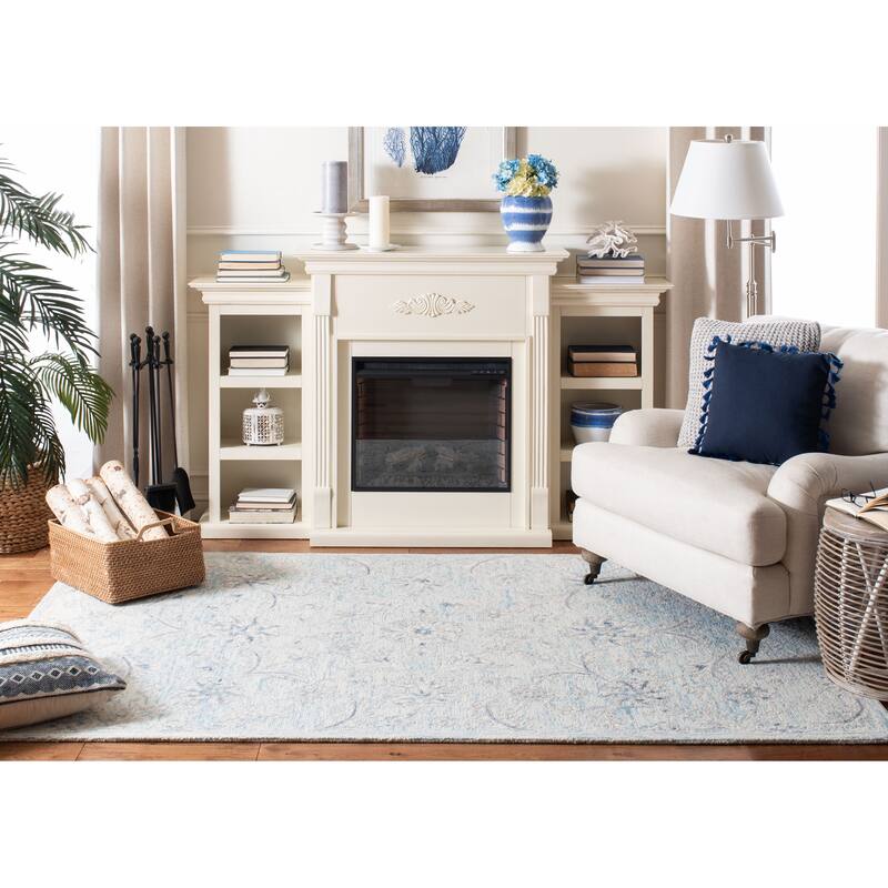 Martha Stewart Serenity Ellen Contemporary Rug - 9' x 12' - Ivory/Grey