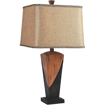 26"European Style Vintage Bronzed Table Lamp - 26