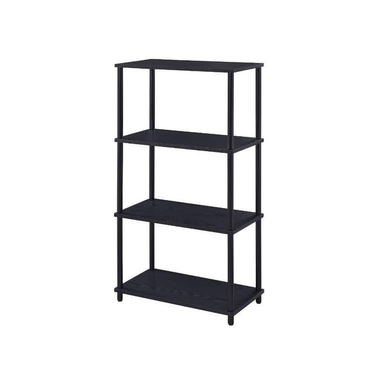 Industrial 3-Tier Metal Frame Bookshelf