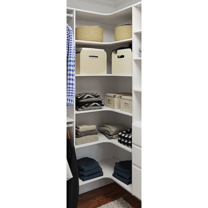 Easy Track Corner Tower Laminate Tower Kit