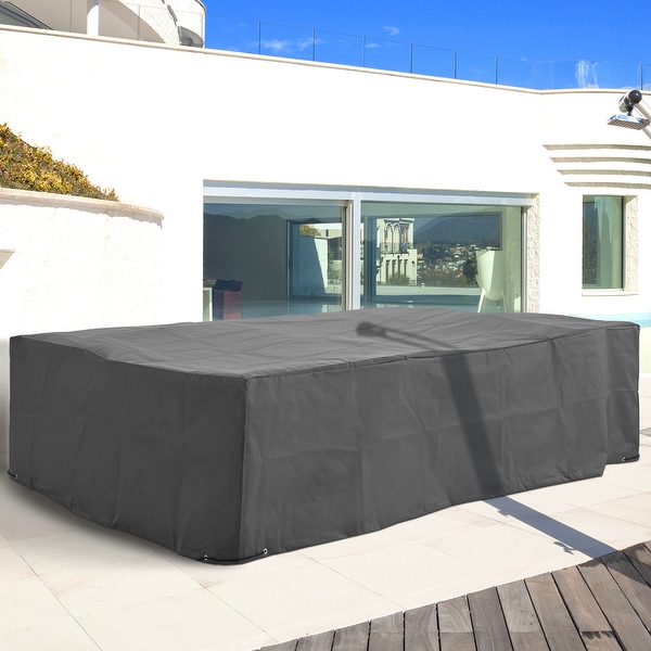 Waterproof discount outdoor sectional