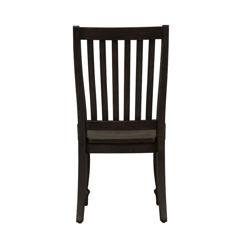 Harvest Home Chalkboard Slat Back Side Chair (Set of 2)